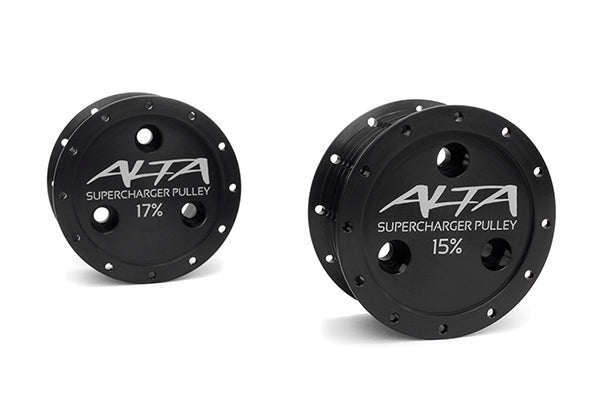 Alta Performance Mini Cooper S R52 R53 Supercharger Pulley 15 and 17 XIIIMOTORSPORTS