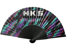 Load image into Gallery viewer, HKS JAPANESE FOLDING FAN OILCOLOR