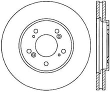 Load image into Gallery viewer, StopTech 91-96 Acura NSX Front Left Cryo Slotted Rotor