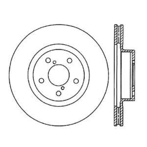 Stoptech 98-02/02 Subaru Forester/98-10 Impreza CRYO Rotor